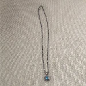 David Yurman Petite Albion necklace with diamonds